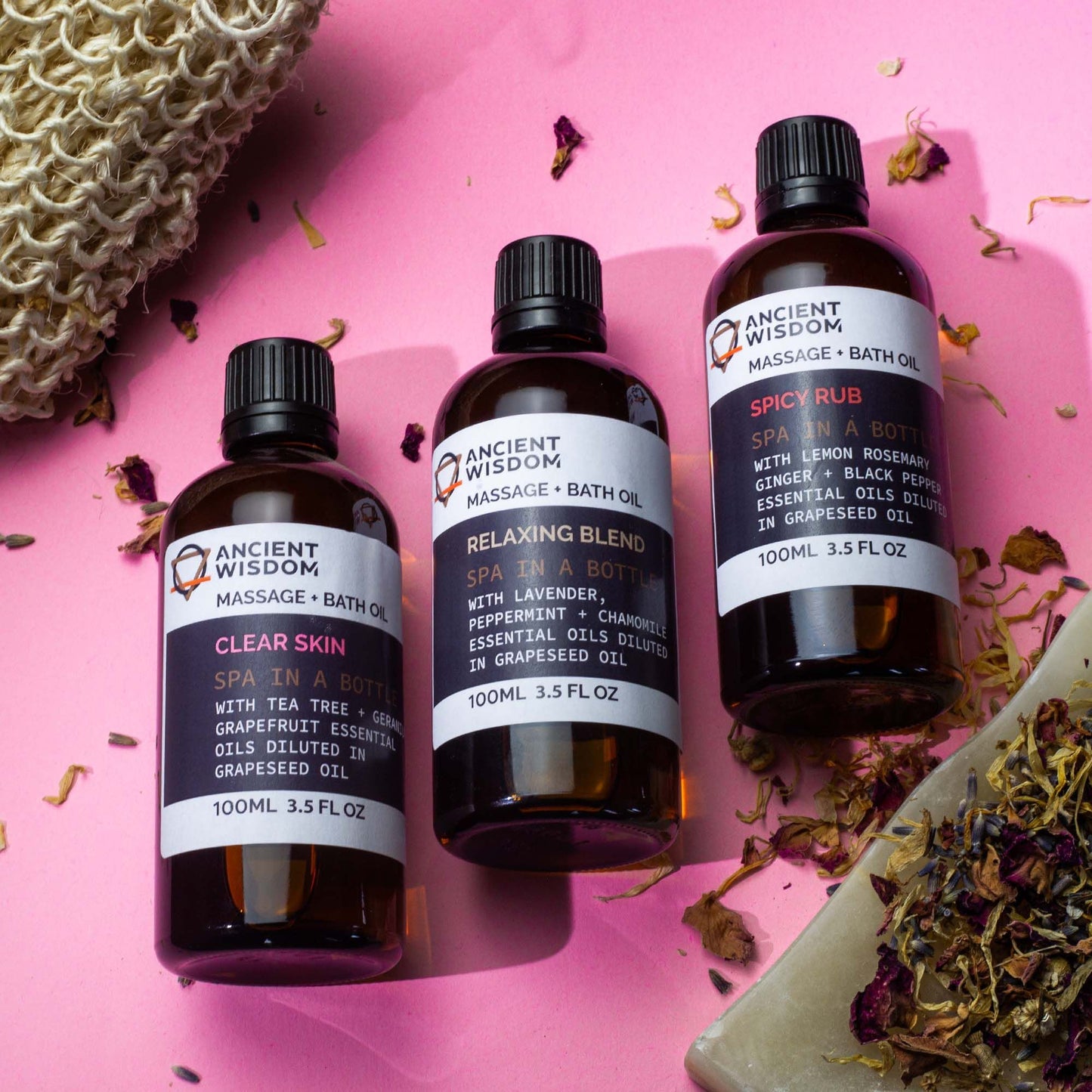 Aceite de Masaje 100ml - Para la cabeza