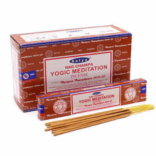 Varillas de Incienso Satya 15g - Yogic Meditation